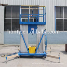 CE certificated Hydraulic Telescopic Electric aluminum Man Lift Ladder from China